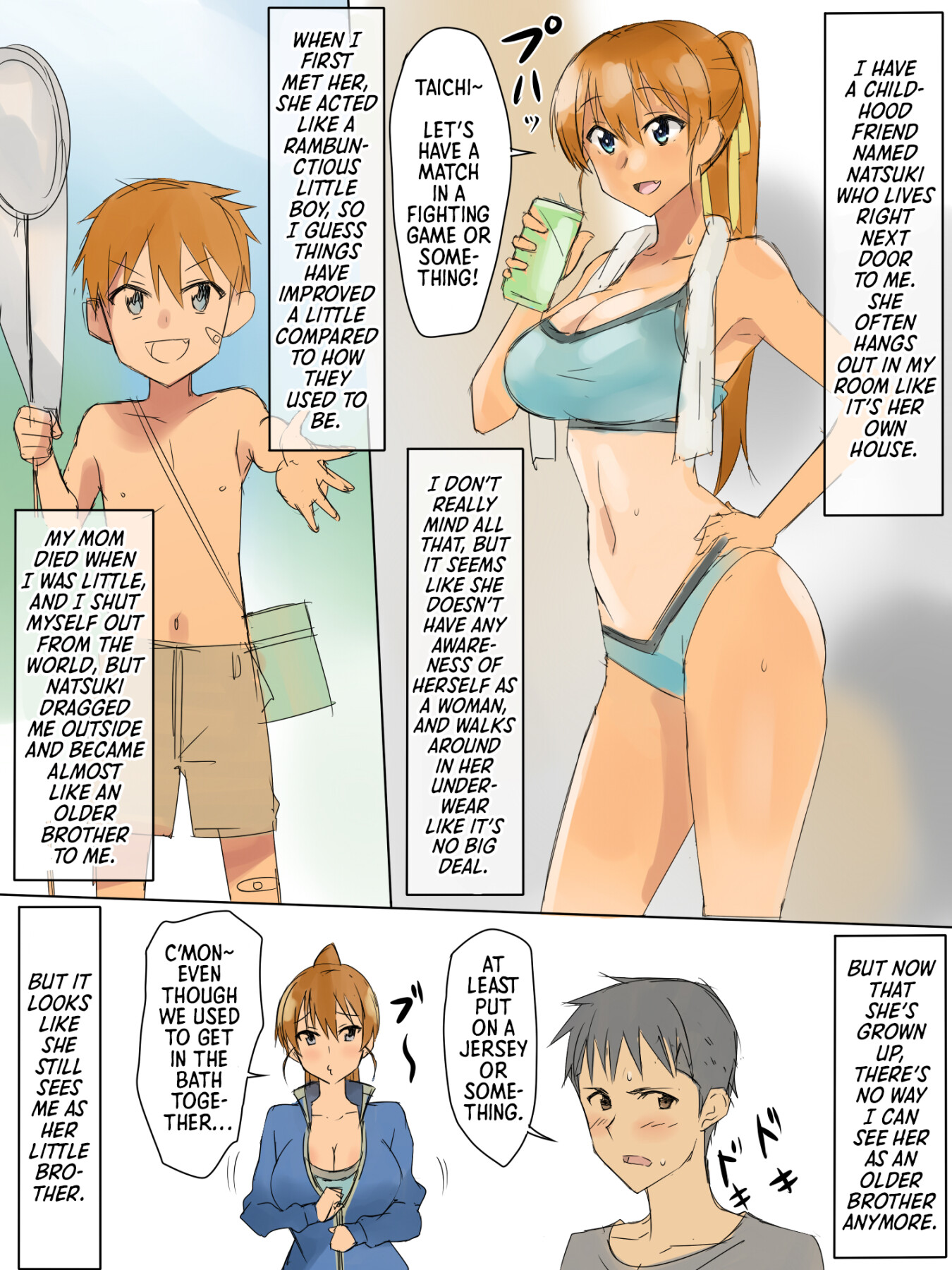 Hentai Manga Comic-A Story About Using Hypnosis to Make the Childhood Friend Who Was Like an Older Brother to Me into My Lover-Read-2